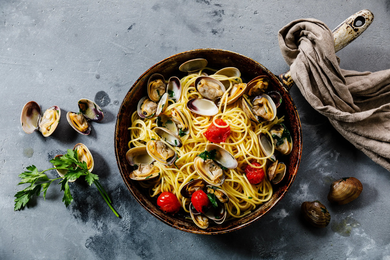 Pasta alle vongole | Recept